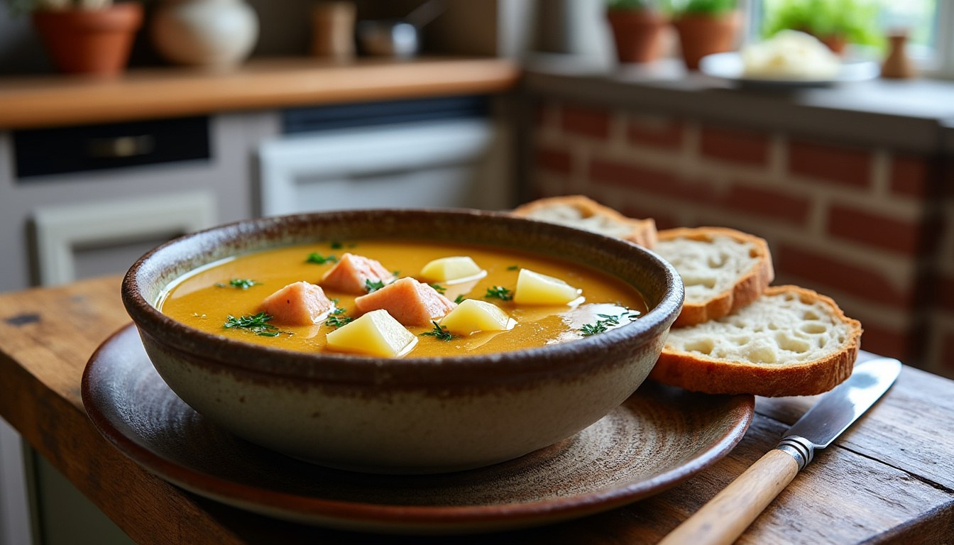 discover how to make cullen skink, the traditional scottish smoked fish soup, with this authentic recipe. learn step-by-step cooking tips for a delicious, hearty meal.