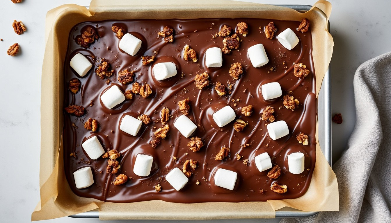discover the easiest no-bake chocolate treat with our rocky road sweets recipe. perfect for quick, delicious homemade snacks.