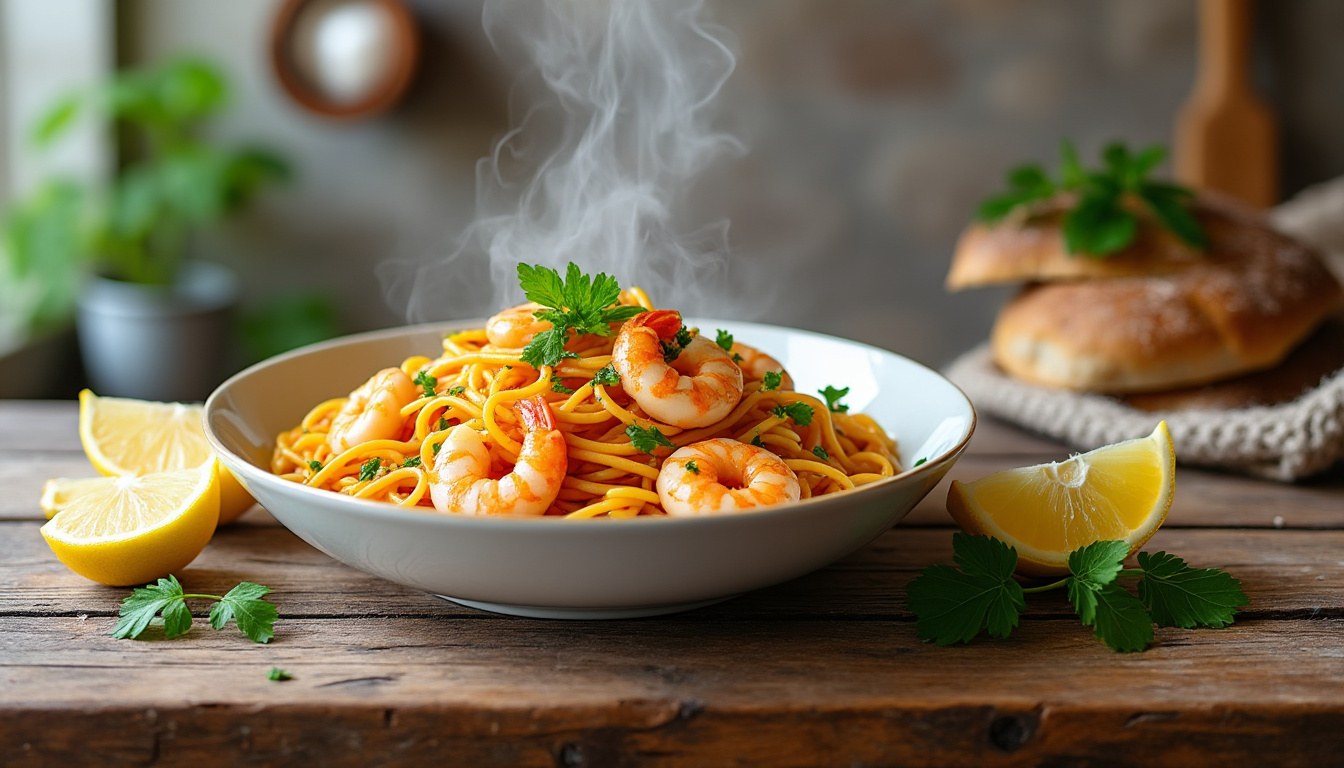 discover a delicious prawn pasta recipe that's zesty, fresh, and perfect for a quick seafood dinner. try this flavorful and easy-to-make meal tonight!