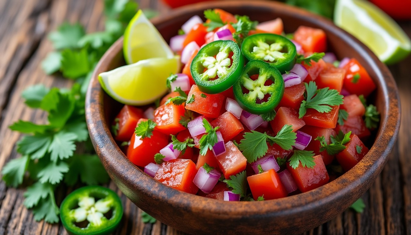 discover fresh and delicious recipes featuring pico de gallo, the classic tomato salsa. explore creative ways to enhance your meals with this vibrant and flavorful condiment.