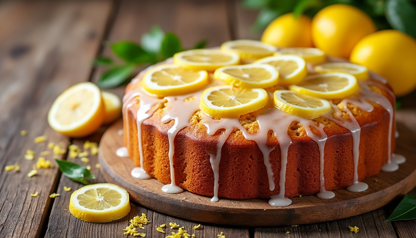discover the secret to a perfectly zesty and moist lemon drizzle cake with our easy-to-follow recipe, guaranteed to delight your taste buds.